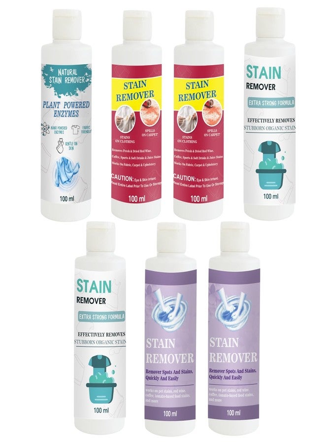 مجموعة مزيل بقع توفوس، تتضمن: قميص أحمر (عبوتان)، دمية (عبوتان)، مزيل بقع بنفسجي وبنفسجي | محلول تنظيف متعدد الأسطح للملابس والأقمشة والمفروشات (100 غرام لكل عبوة) - Image 1